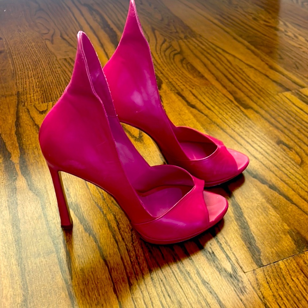 Hot pink Fred Segal heels